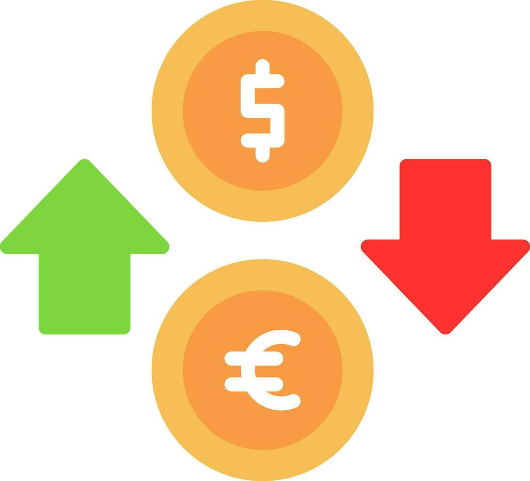 Currency Exchange Vector Icon Design