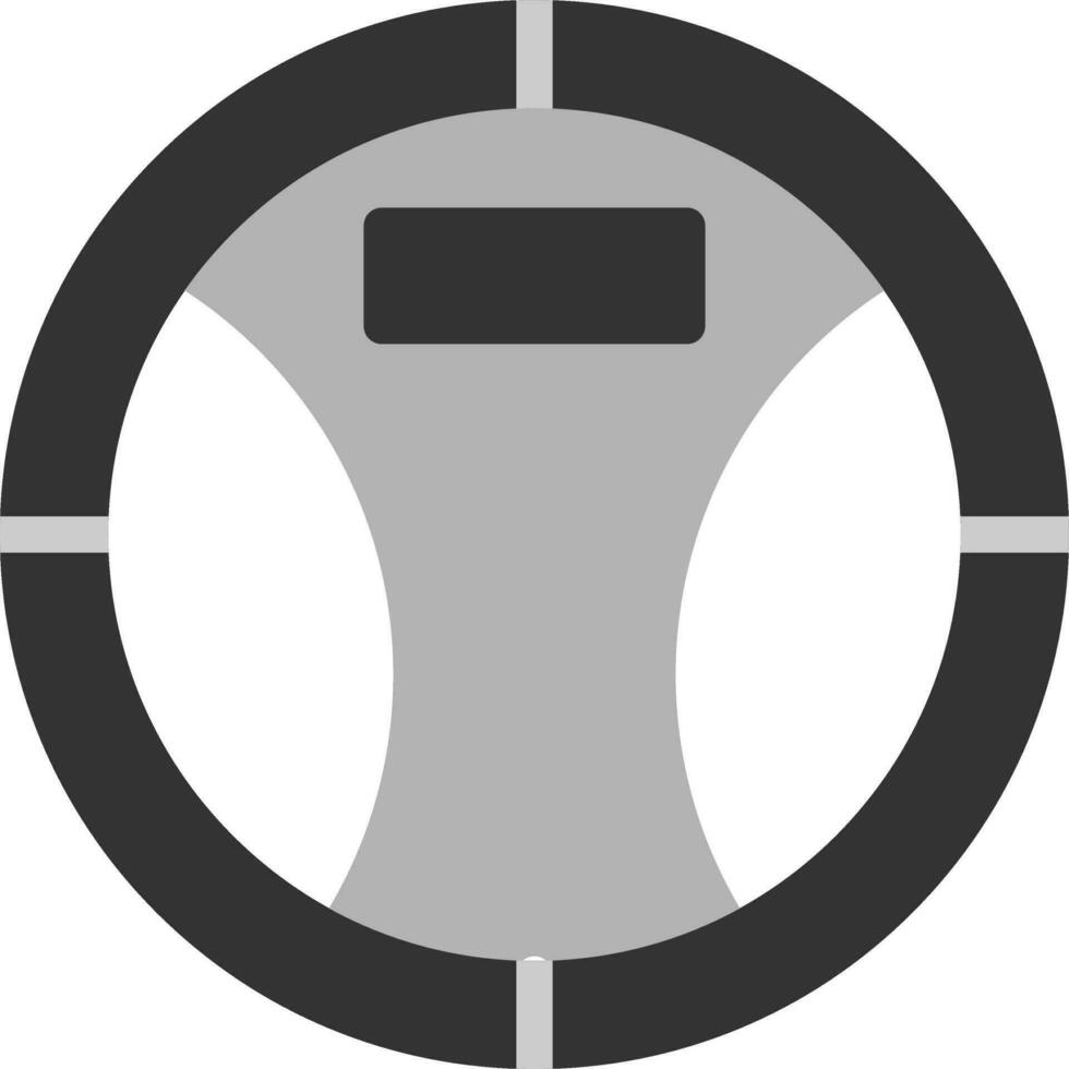 Steering Wheel Vector Icon Design