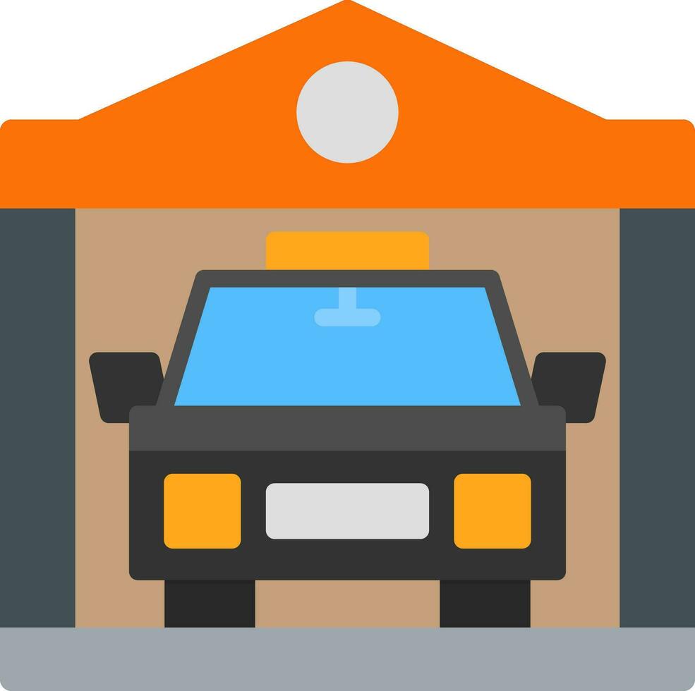 Garage Vector Icon Design