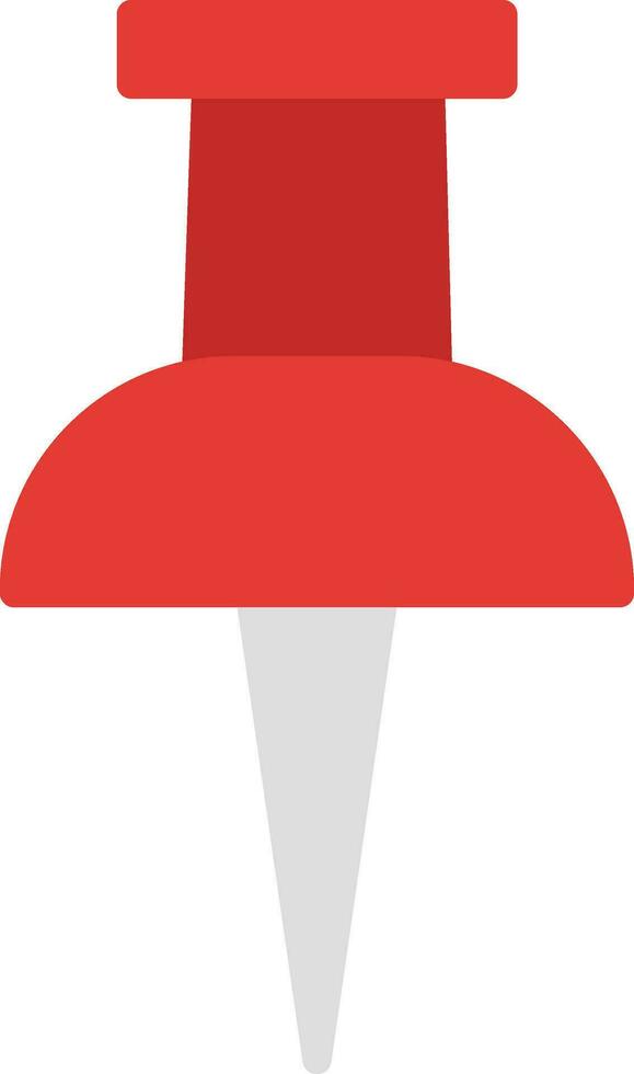 Push Pin Vector Icon Design