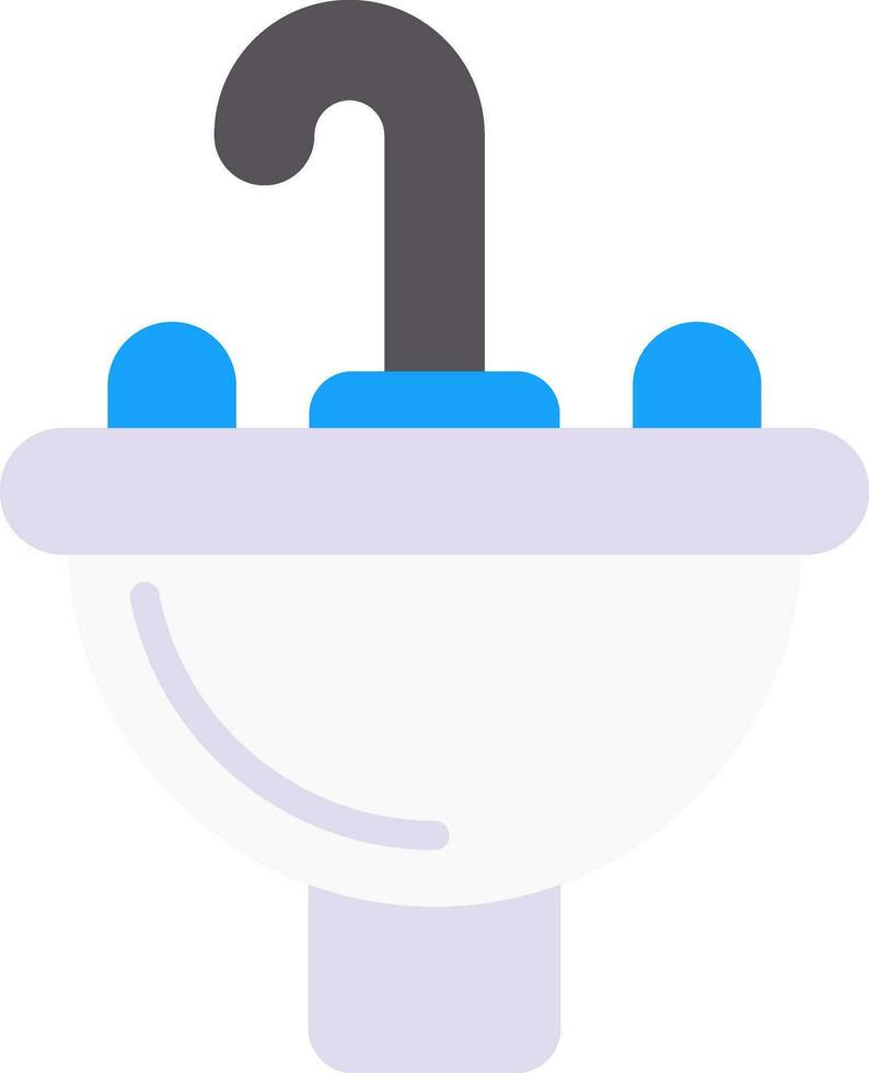 Wash Basin Vector Icon Design