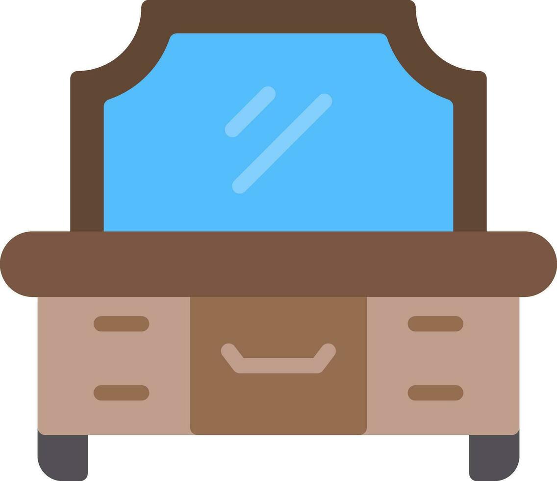 Dresser Vector Icon Design