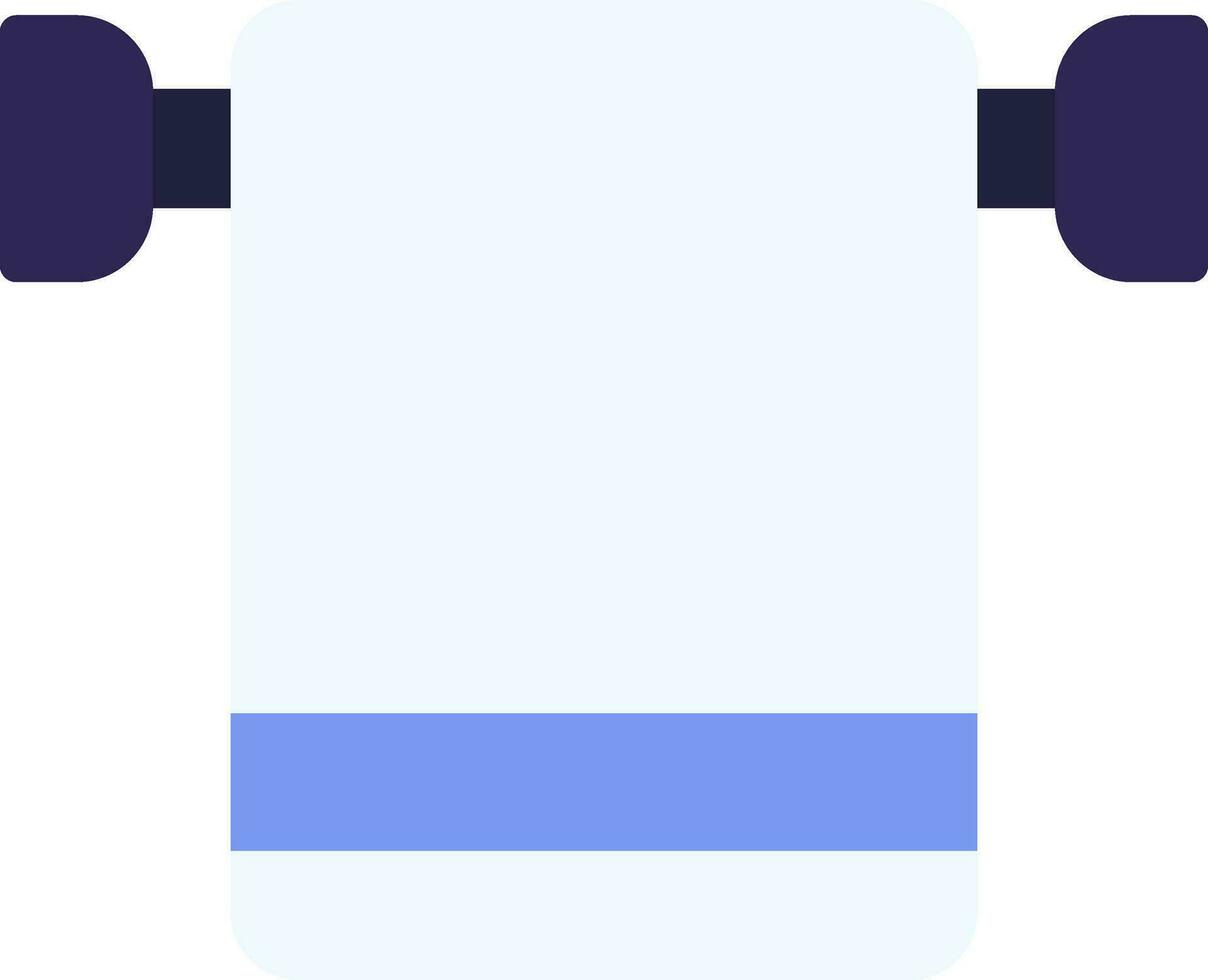 Towel Rack Vector Icon Design