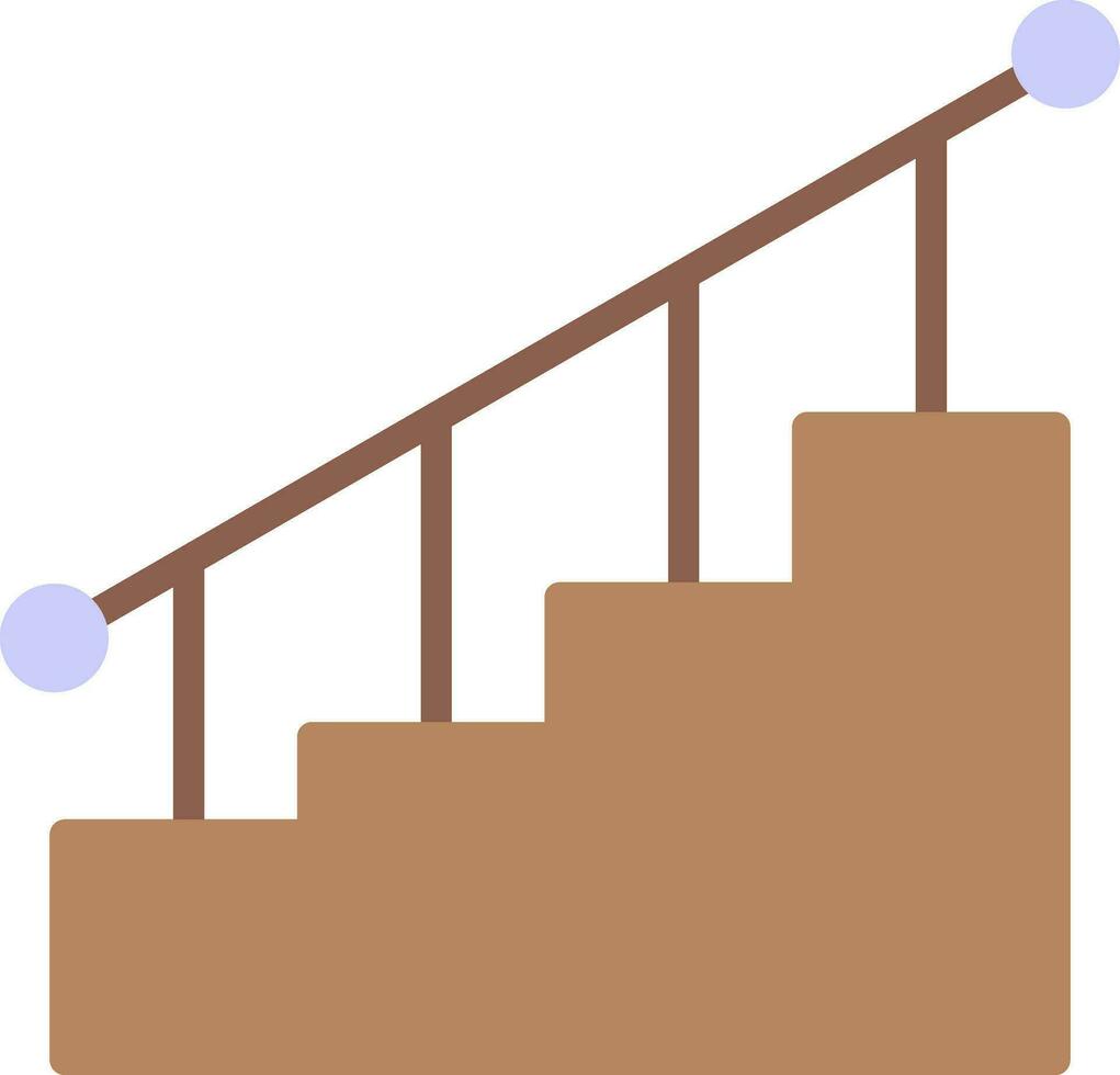 diseño de icono de vector de escalera