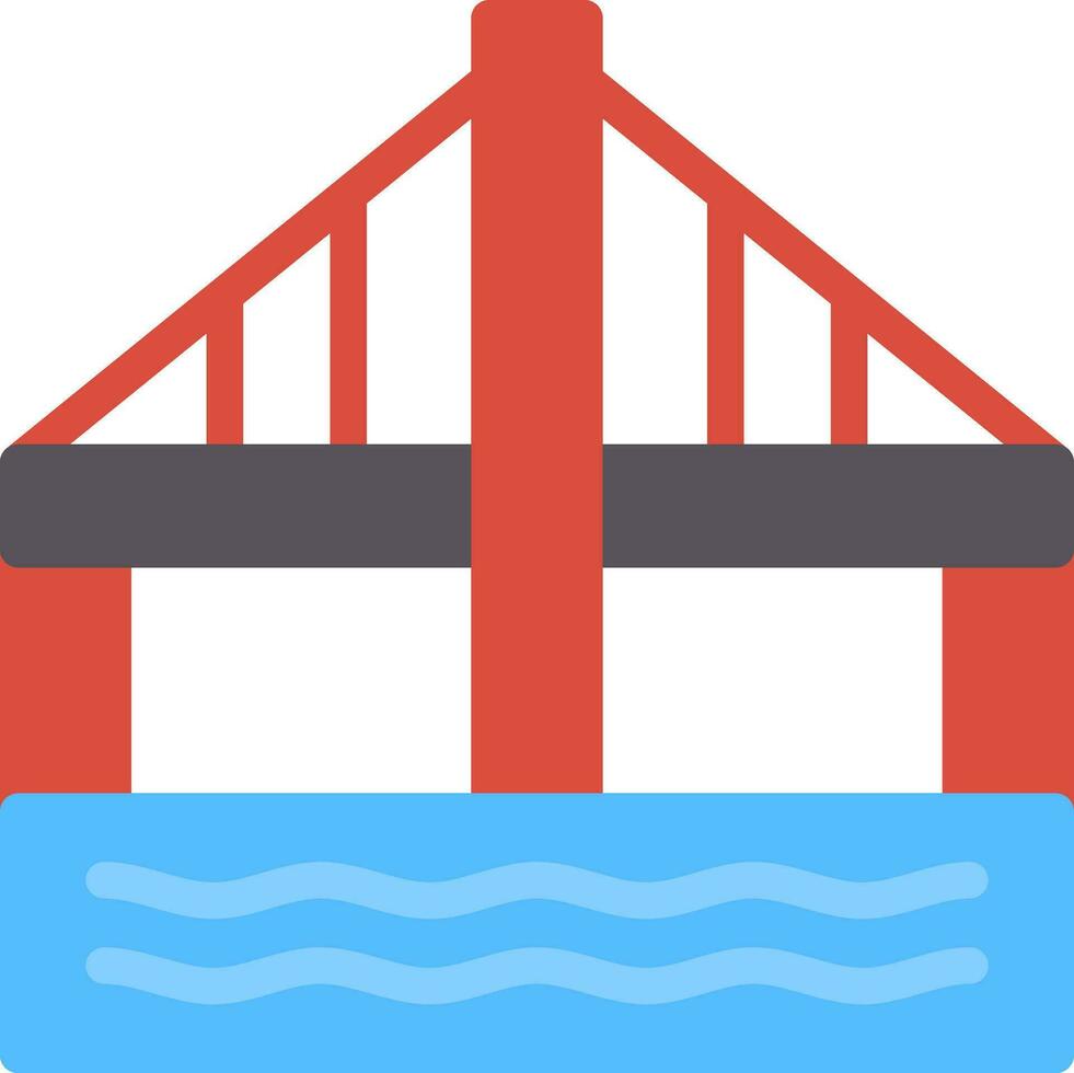 Bridge Vector Icon Design