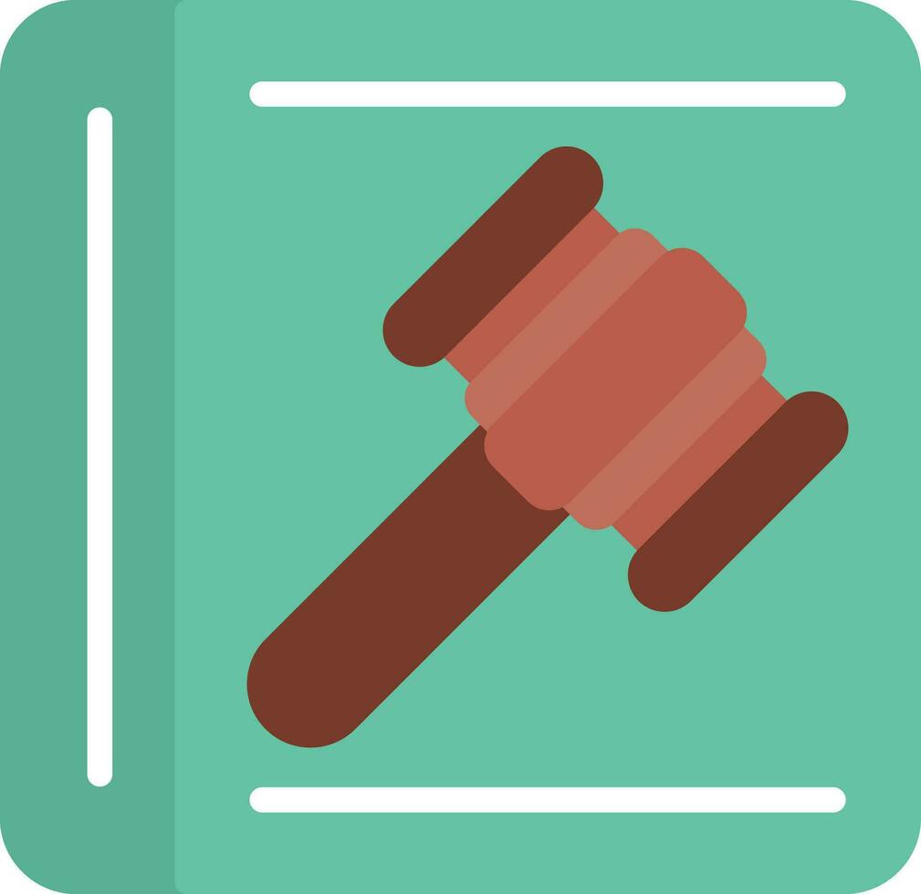 Law In Order Vector Icon Design