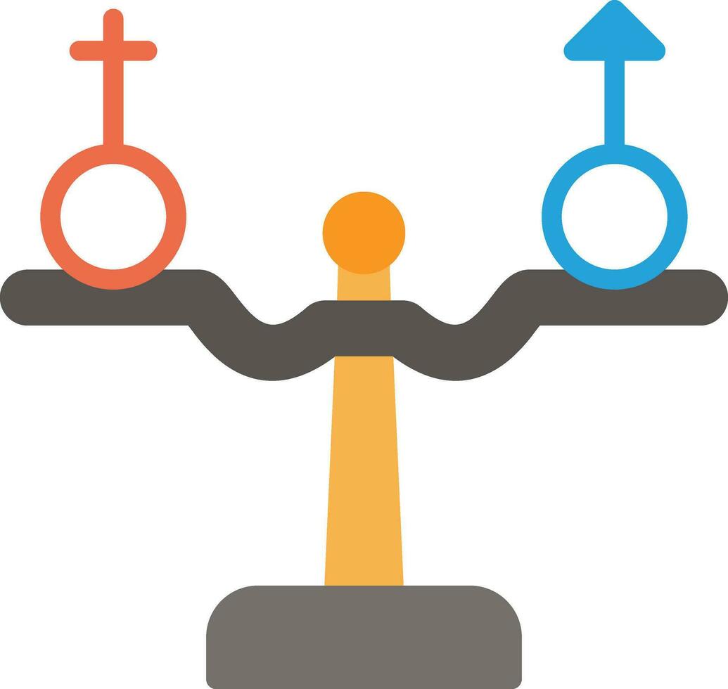 Gender Equality Vector Icon Design