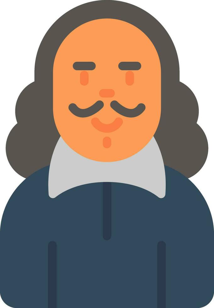 Shakespeare Vector Icon Design