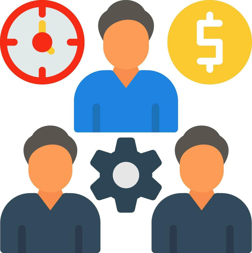Management Vector Icon Design