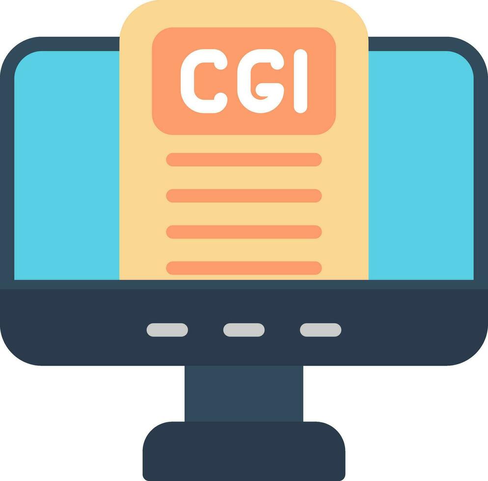 Cgi Vector Icon Design