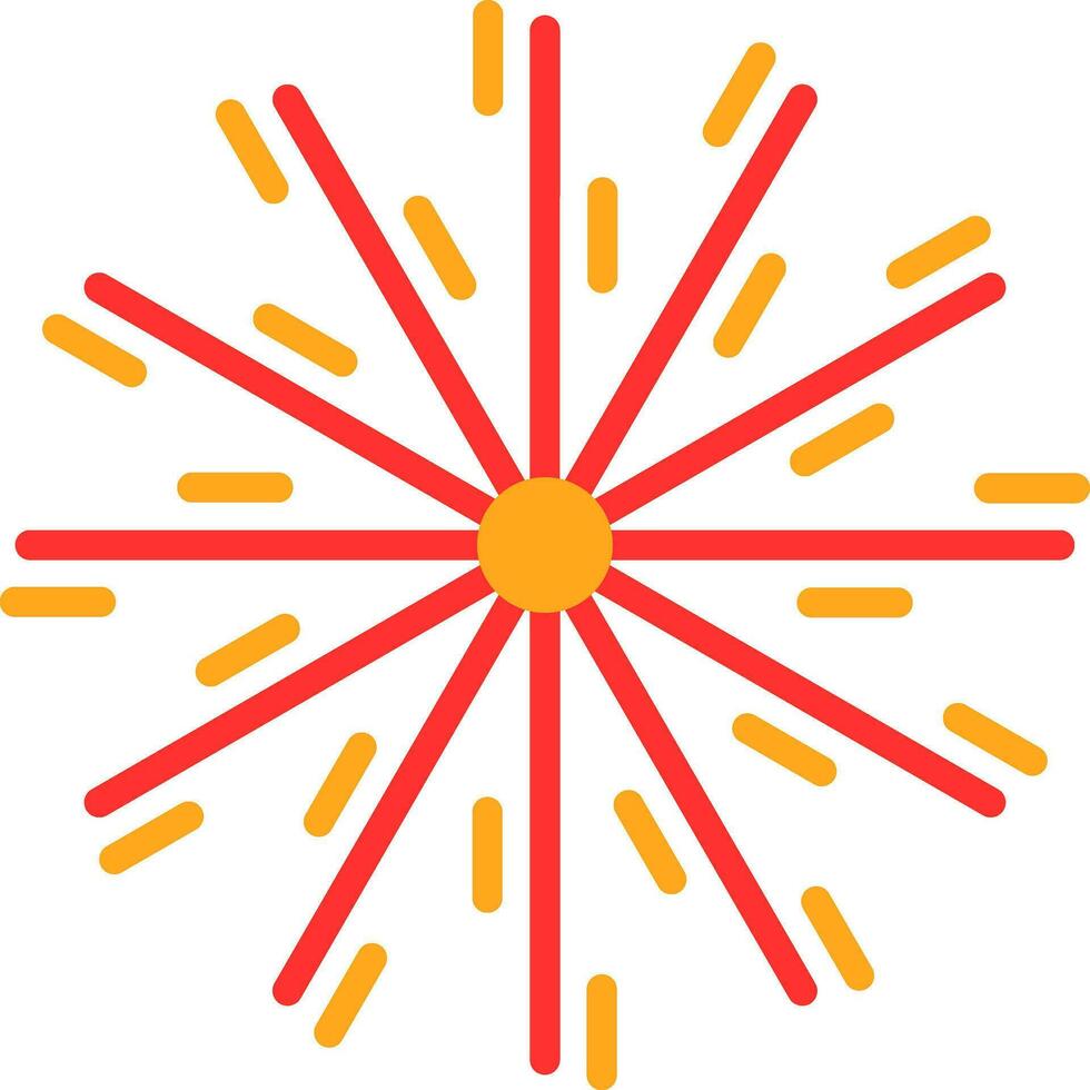 Fireworks Vector Icon Design