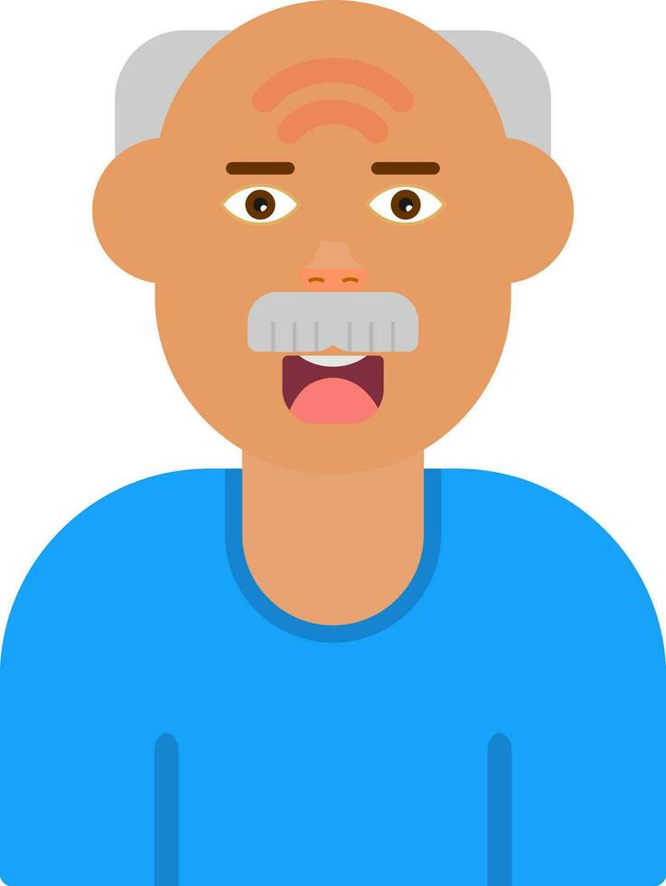 Elderly Vector Icon Design