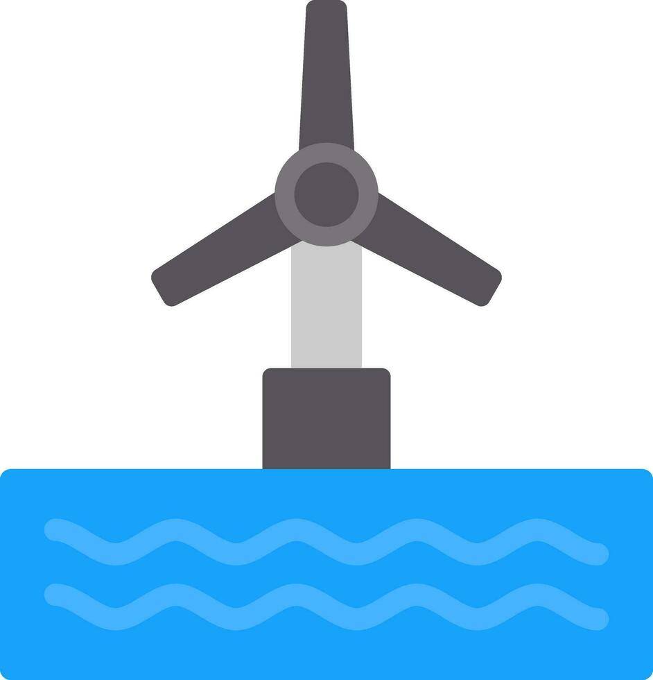 Turbine Vector Icon Design
