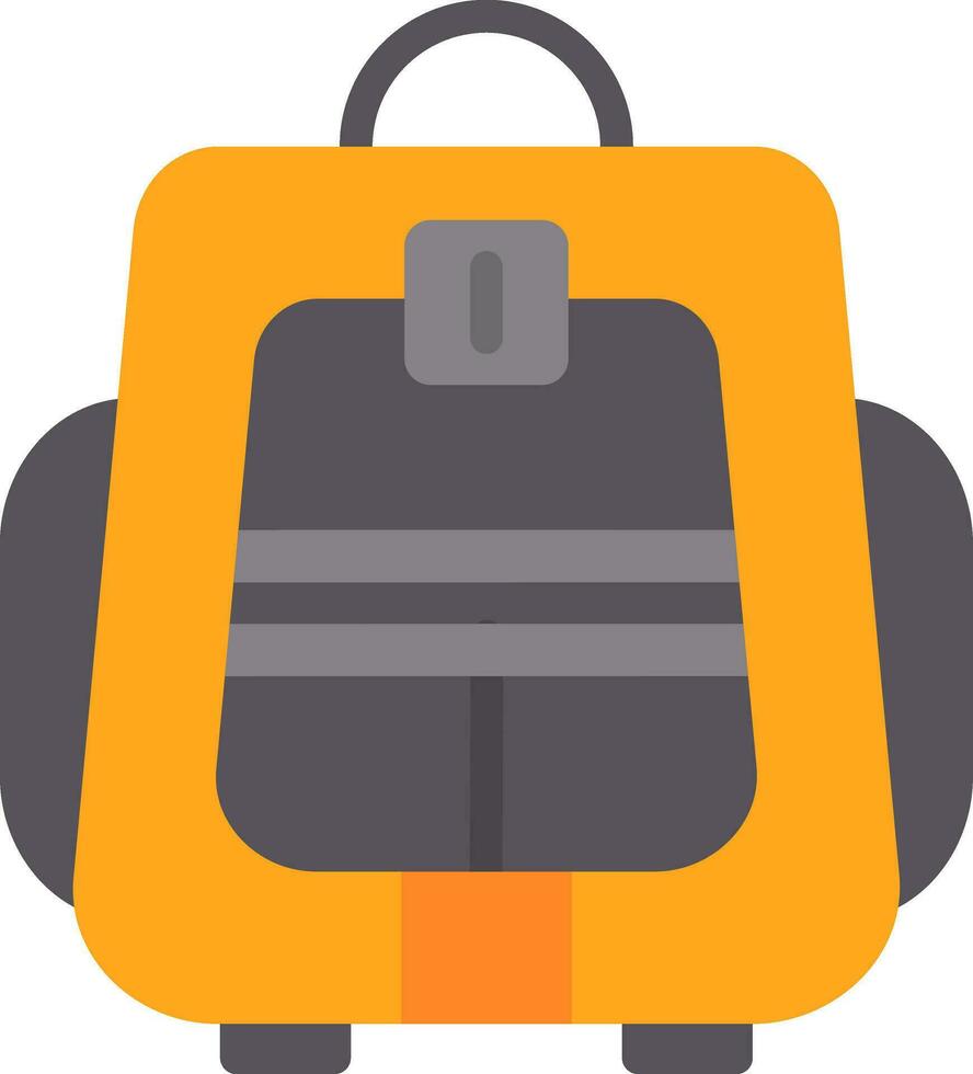 Backpacker Vector Icon Design