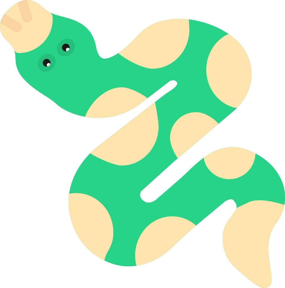 diseño de icono de vector de serpiente