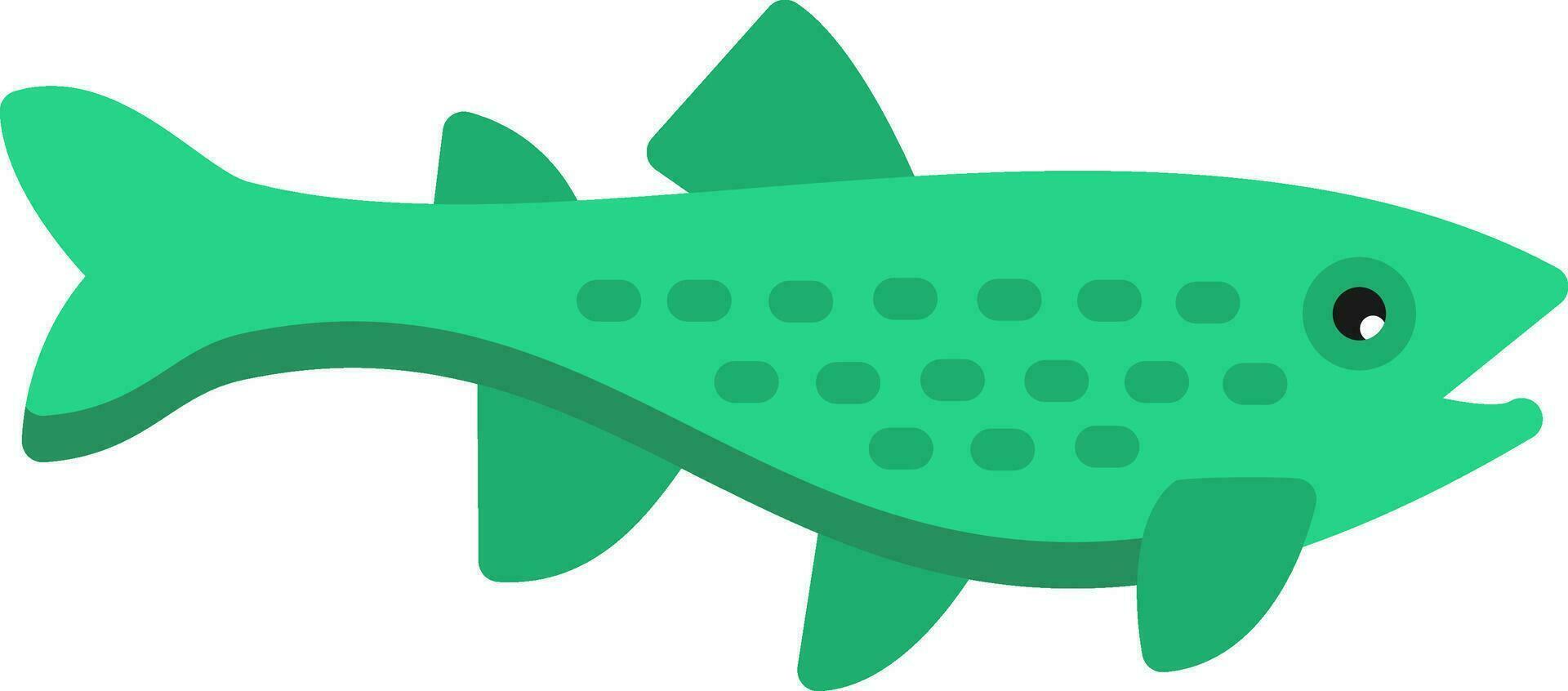 Trout Vector Icon Design