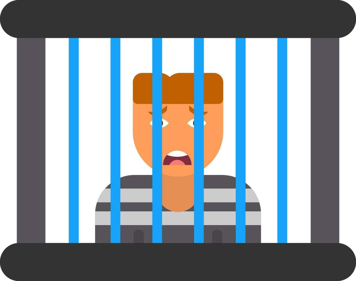Prisoner Vector Icon Design