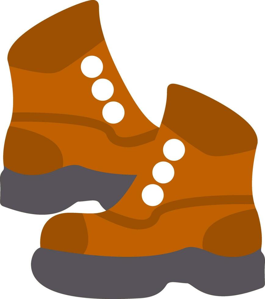 diseño de icono de vector de botas