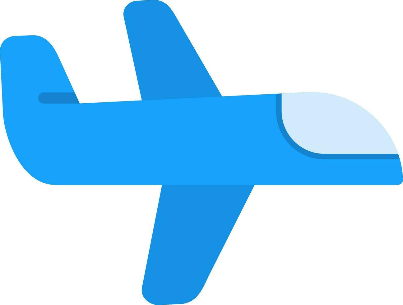 Airplane Vector Icon Design