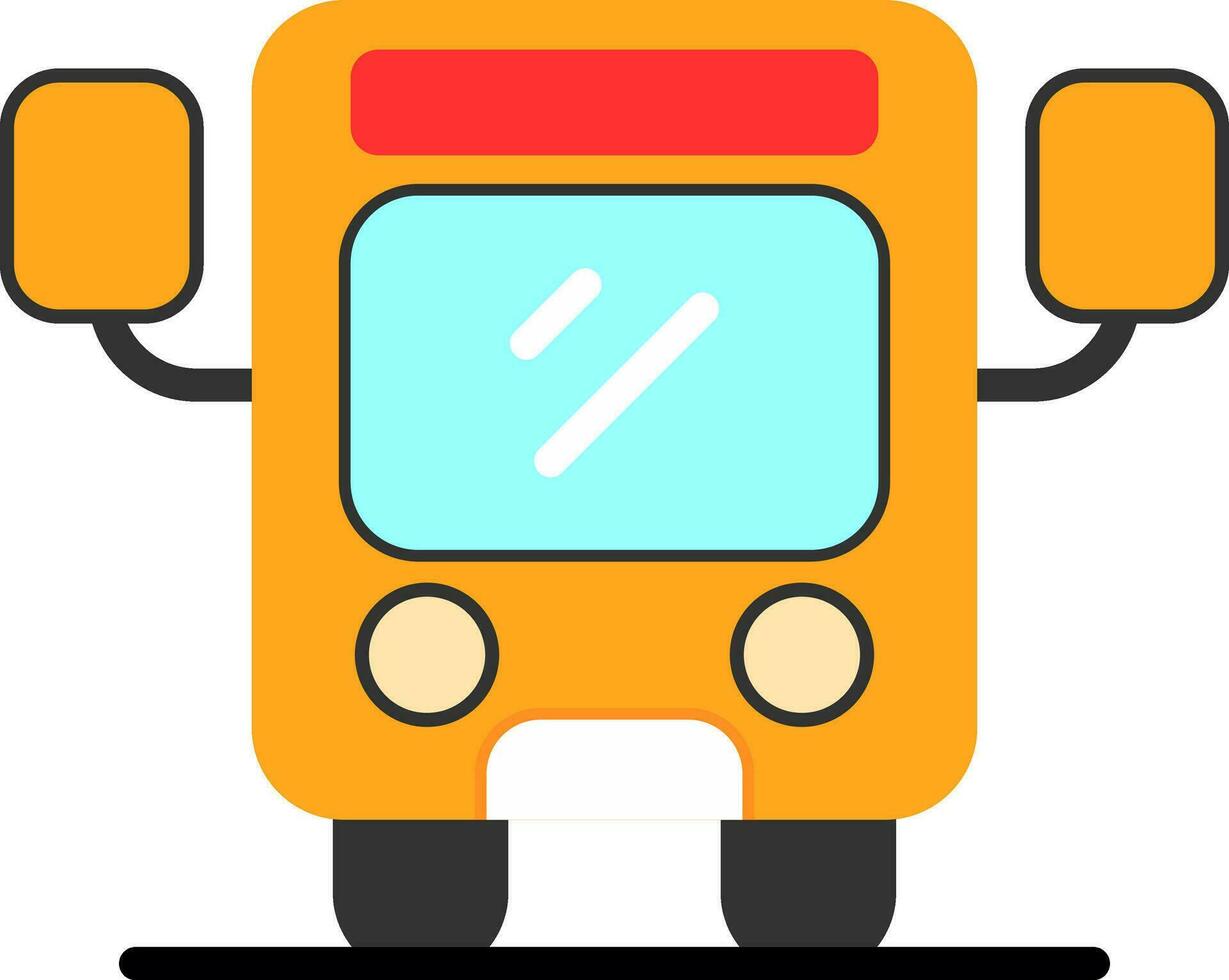 Bus Vector Icon Design