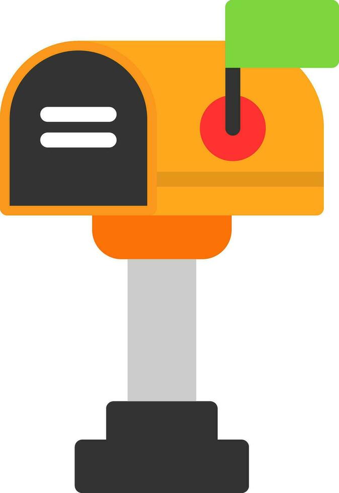 Letter Box Vector Icon Design