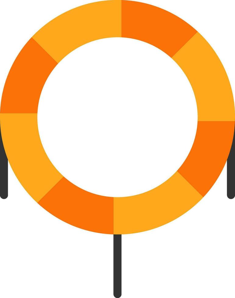 Trampoline Vector Icon Design