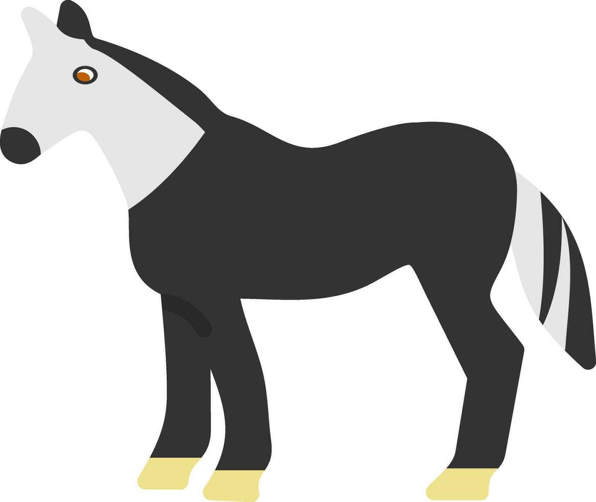 diseño de icono de vector de caballo