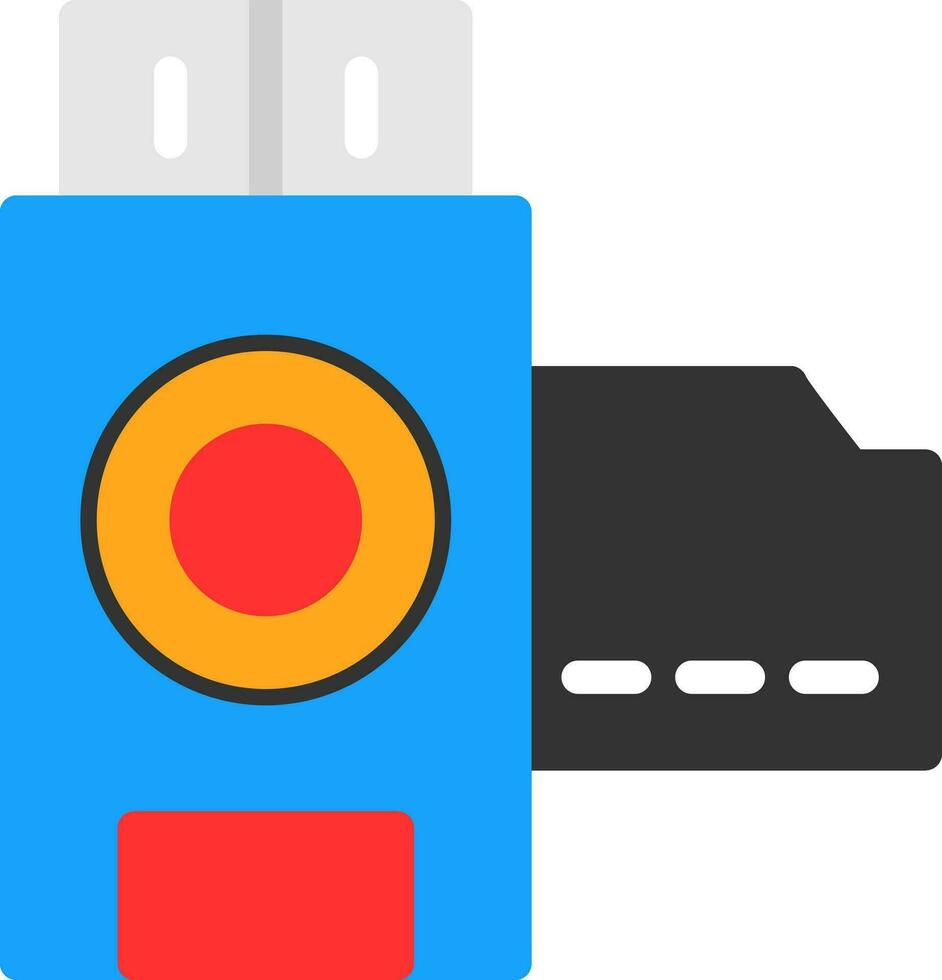 Camera Roll Vector Icon Design