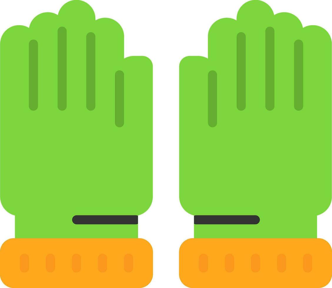 Gloves Vector Icon Design