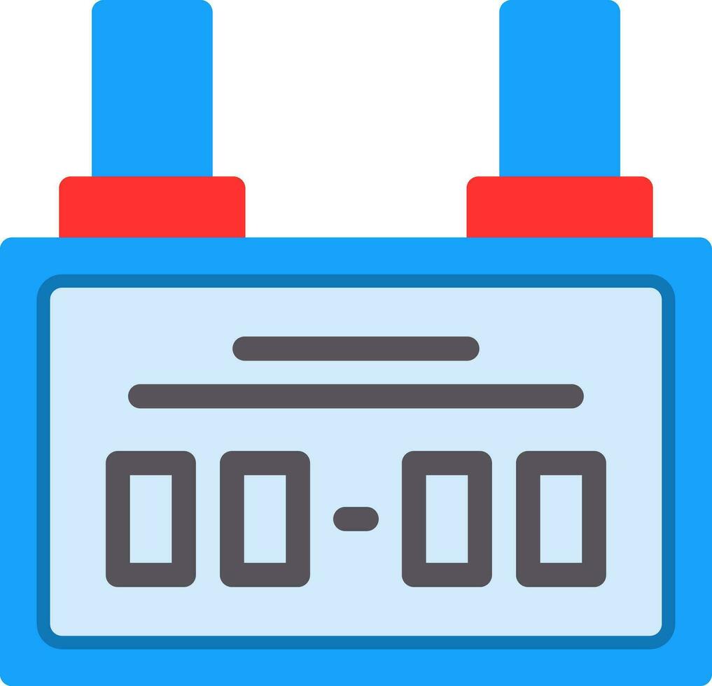 Scoreboard Vector Icon Design
