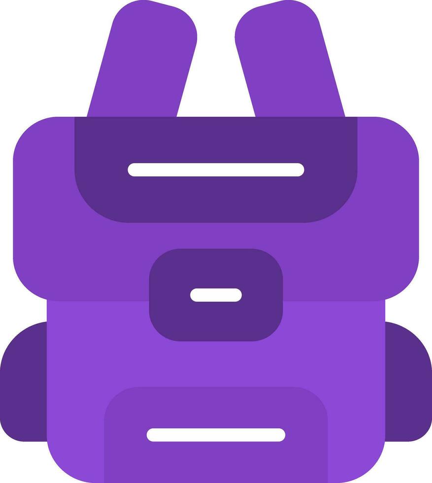 Backpack Vector Icon Design