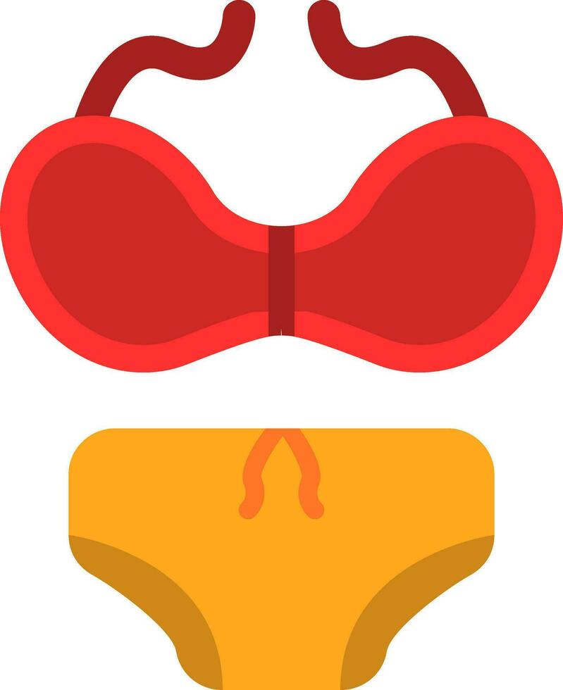 Swimsuit Vector Icon Design