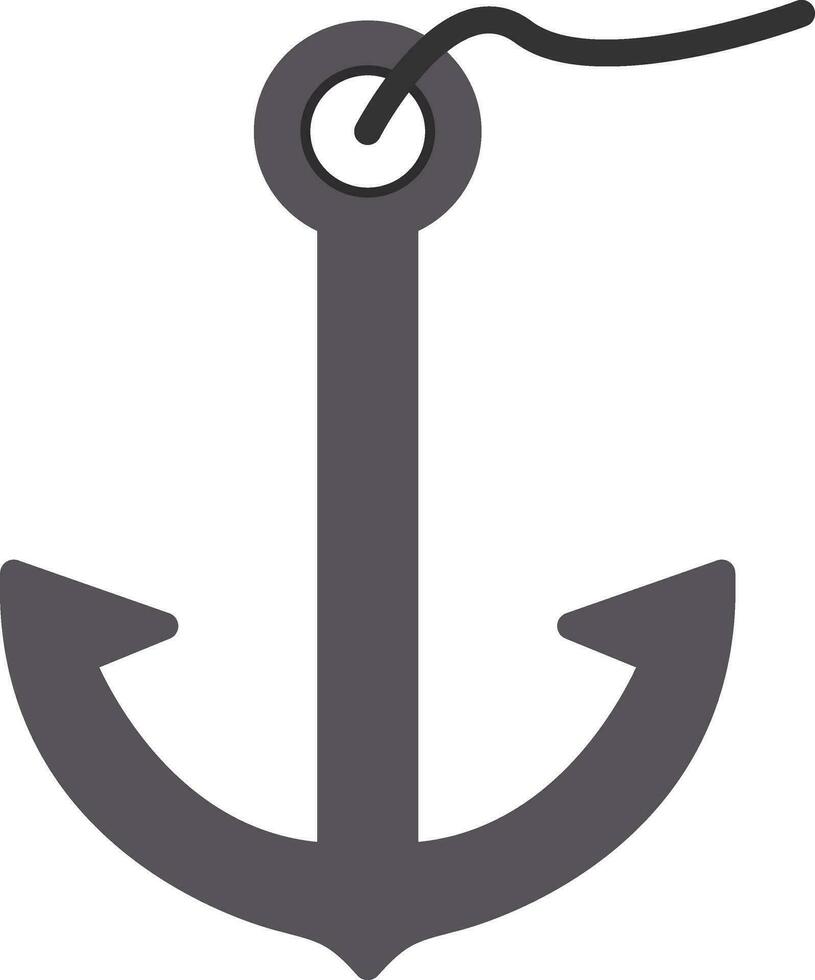 Anchor Vector Icon Design