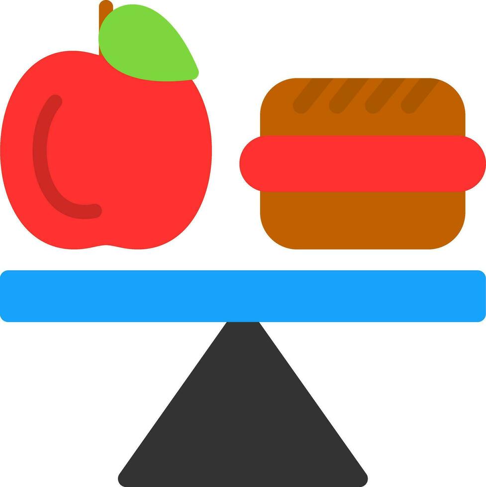 diseño de icono de vector de dieta equilibrada