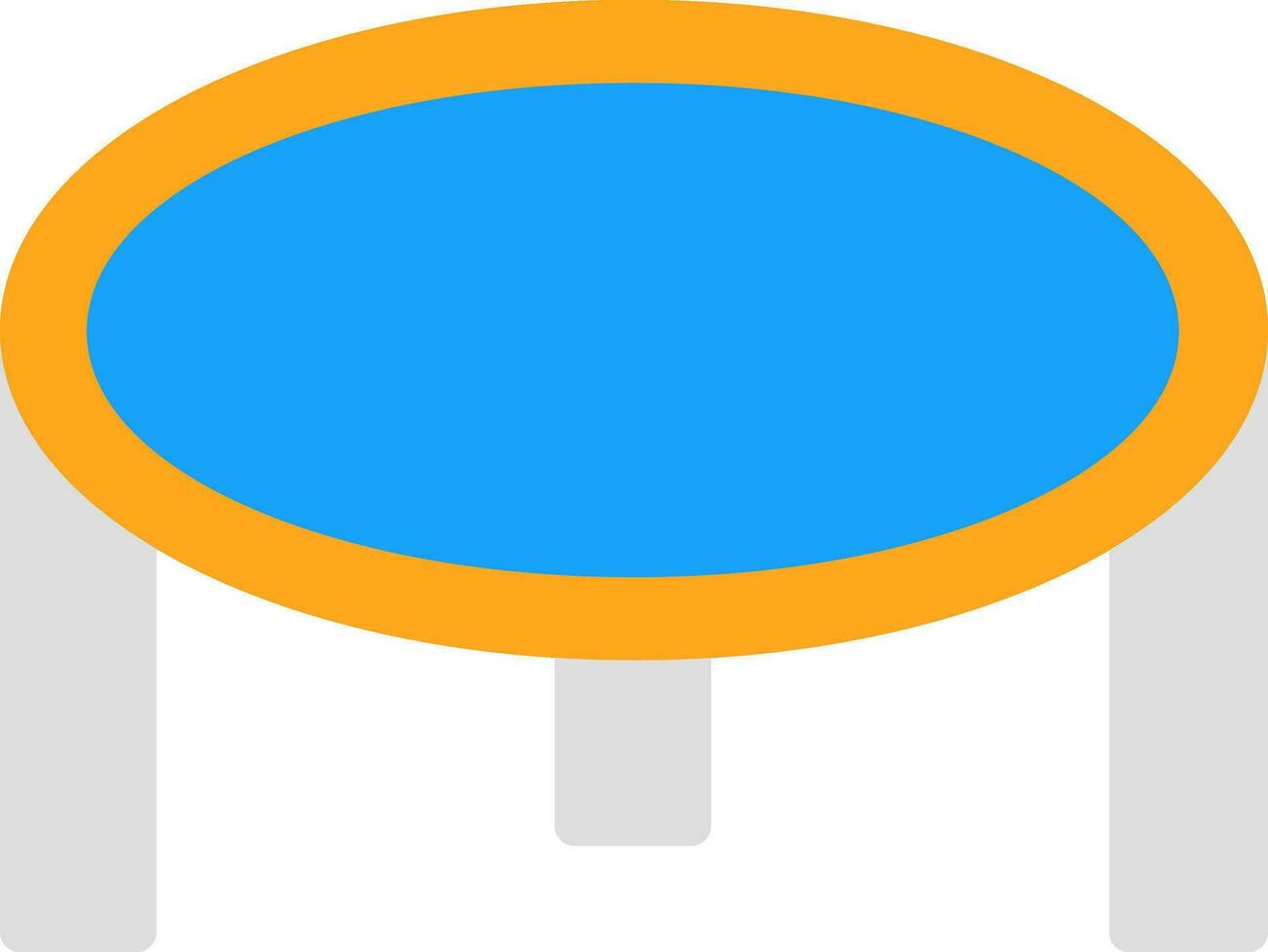 Trampoline Vector Icon Design