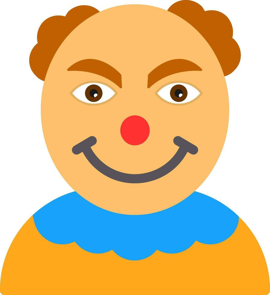Clown Vector Icon Design