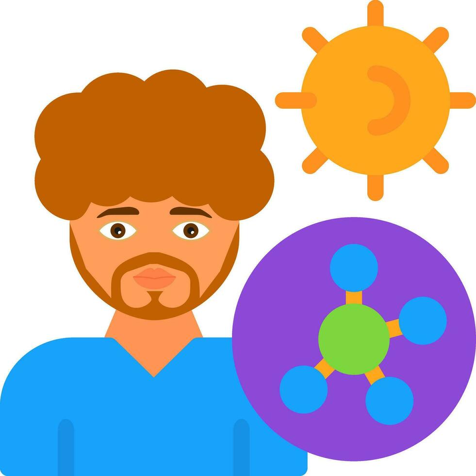 Autoimmune Disease Vector Icon Design