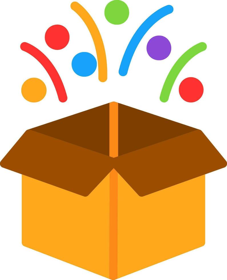 Magic Box Vector Icon Design