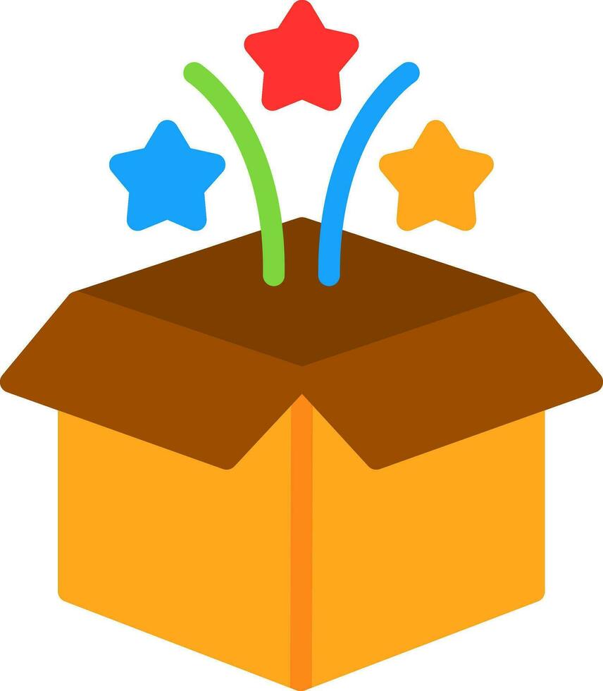 Magic Box Vector Icon Design