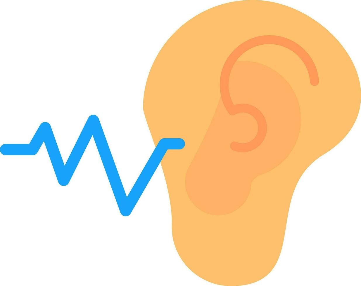 Hearning Test Vector Icon Design