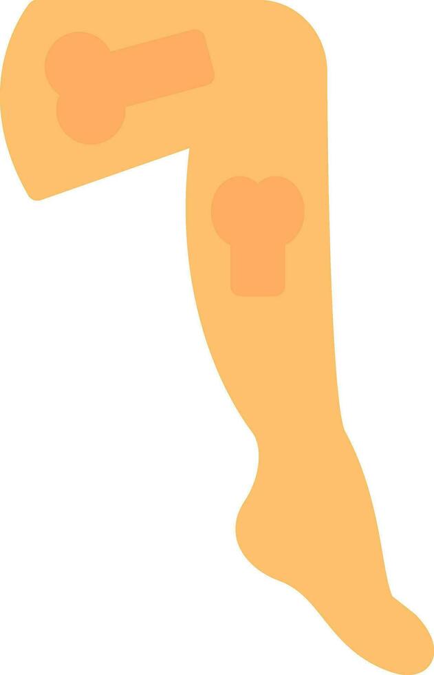 Leg Vector Icon Design