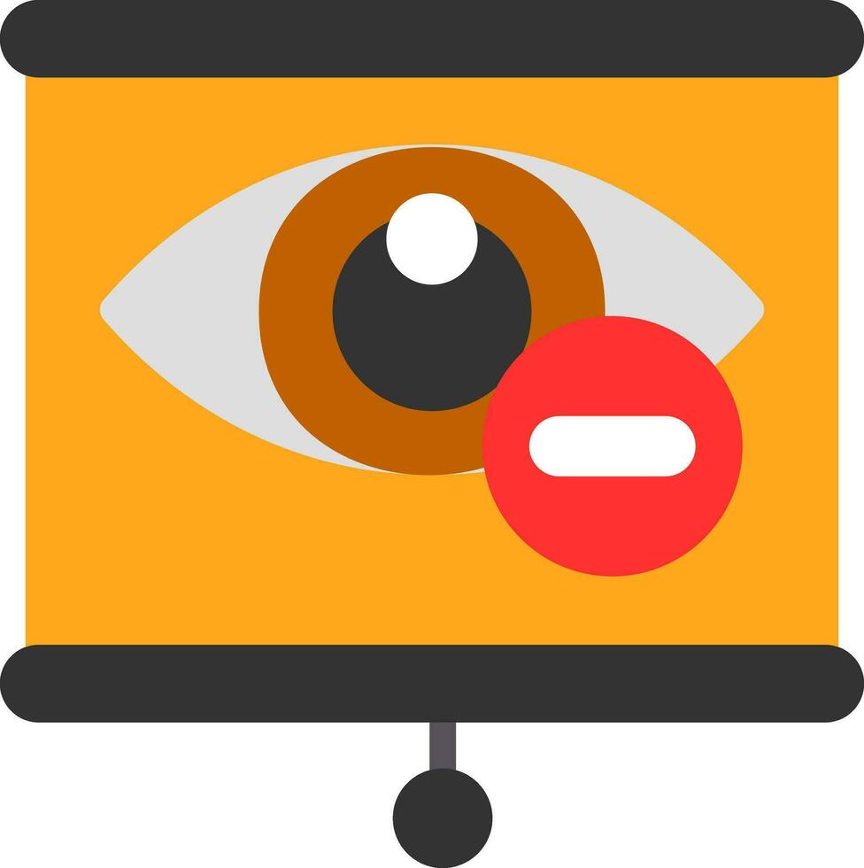 Myopia Vector Icon Design