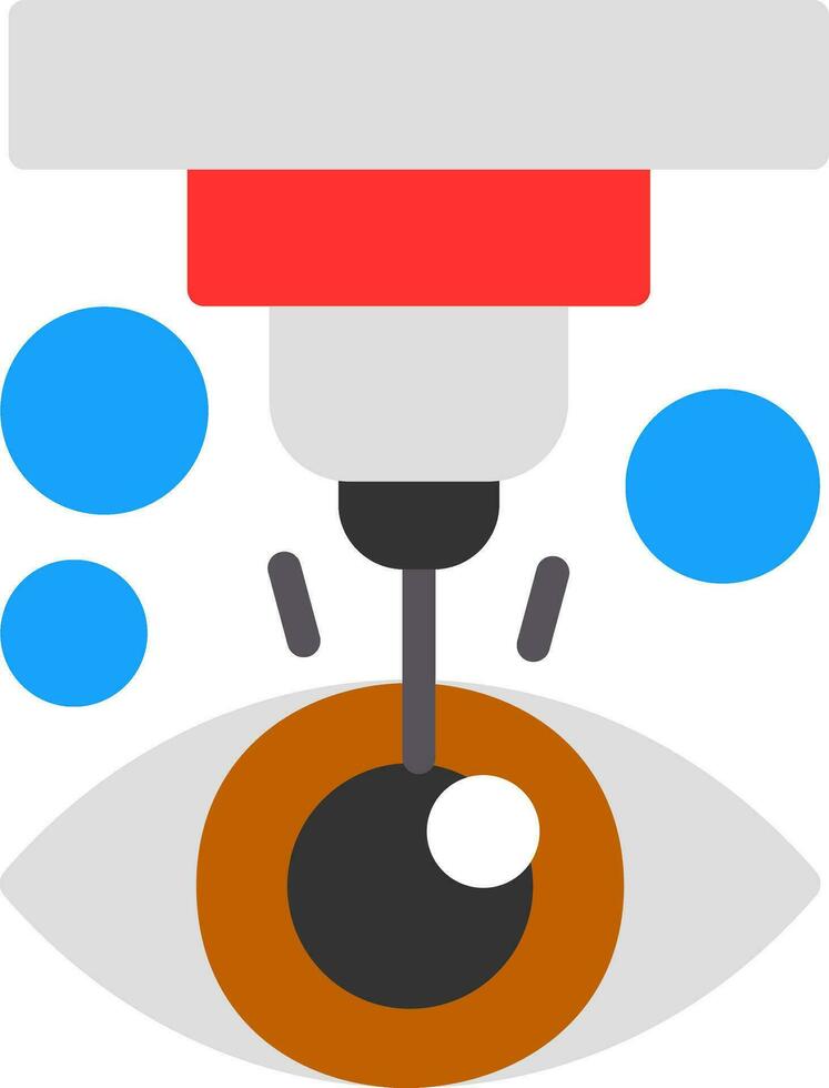 Laser Surgery Vector Icon Design