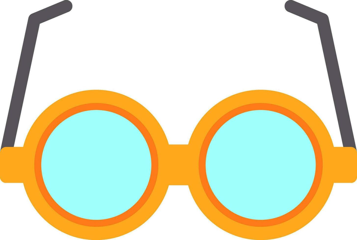 diseño de icono de vector de gafas