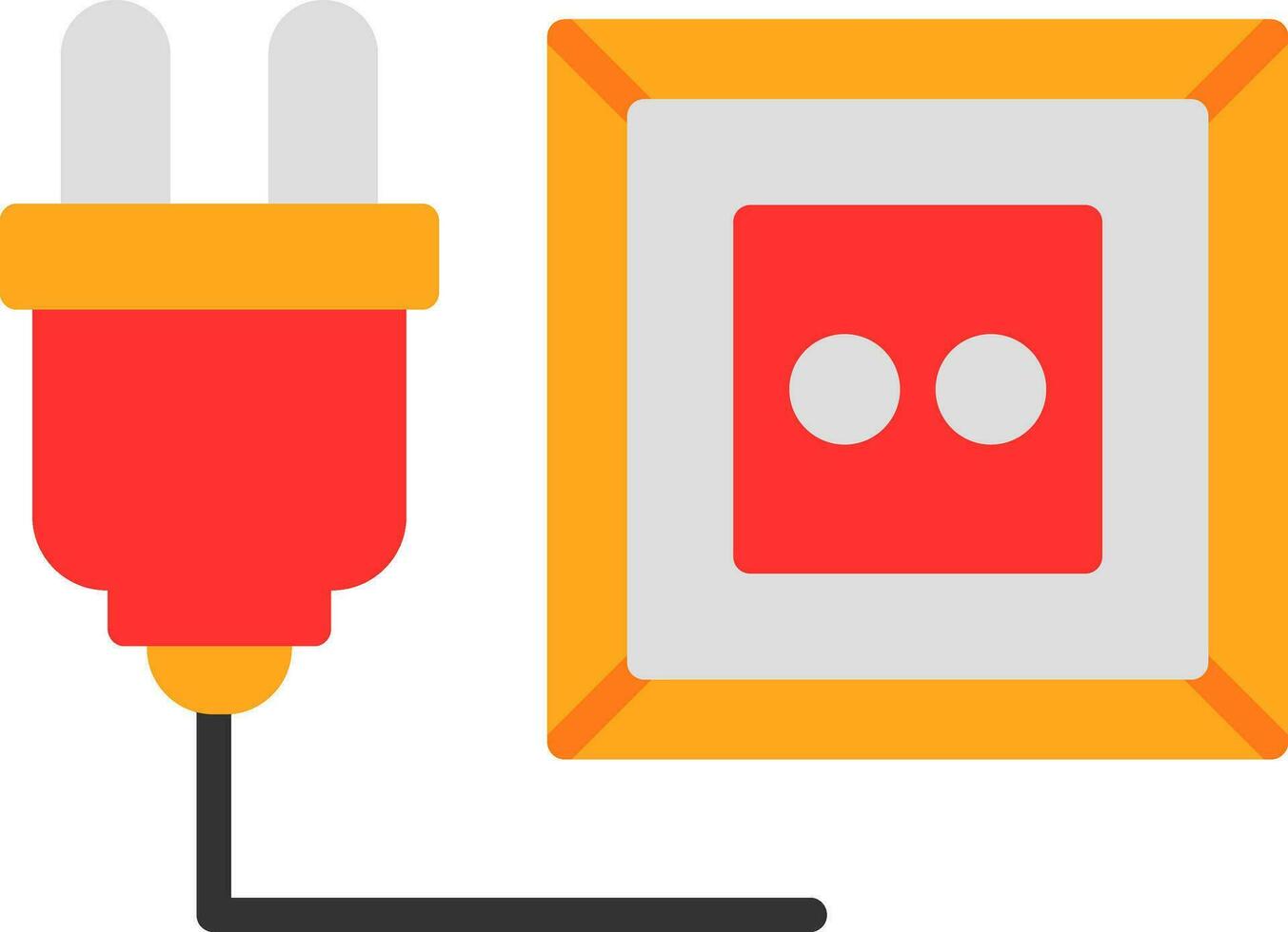 Unplugged Vector Icon Design
