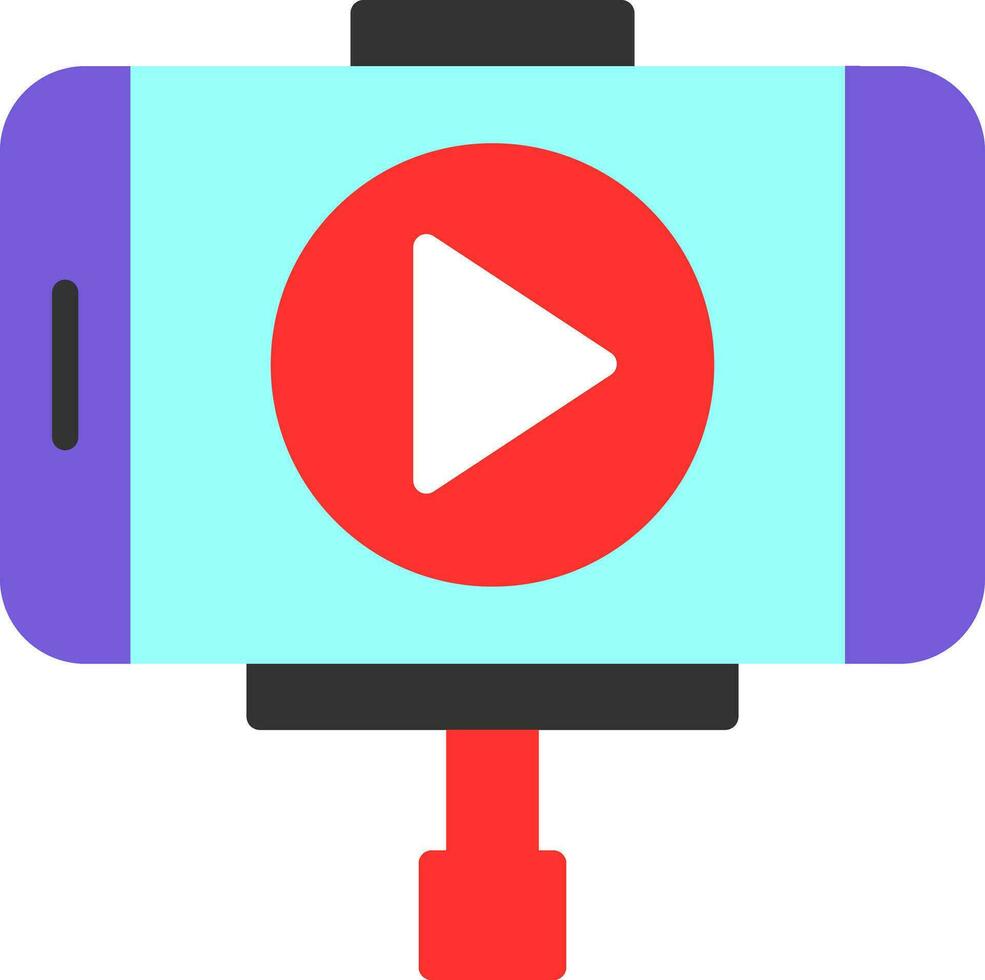 Vlog Vector Icon Design