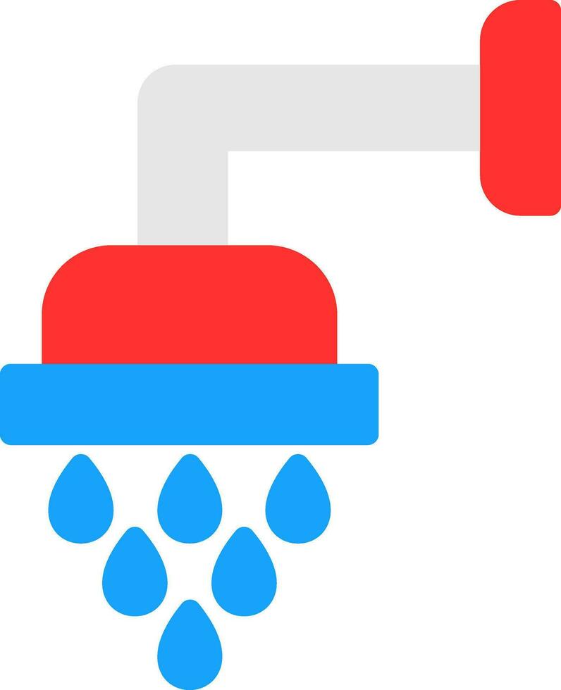 Shower Head Vector Icon Design