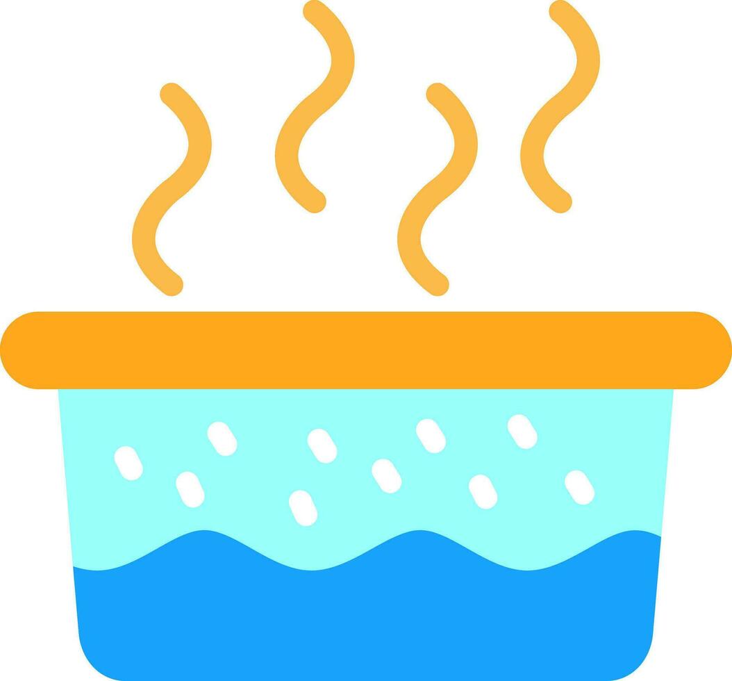 Hot Water Vector Icon Design