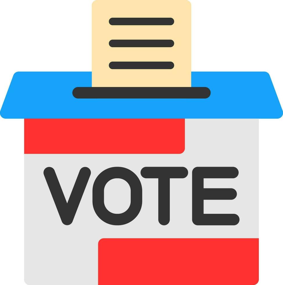 Ballot Vector Icon Design