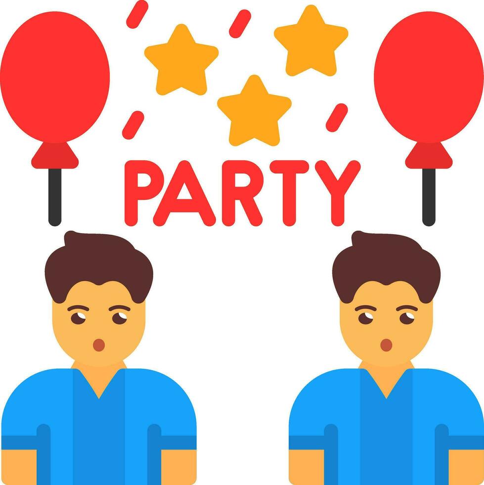Party Vector Icon Design